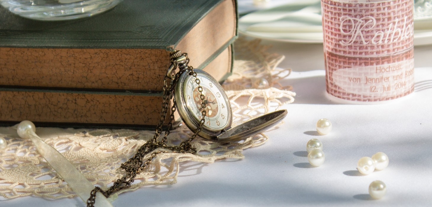 vintage-hochzeit-dekoration