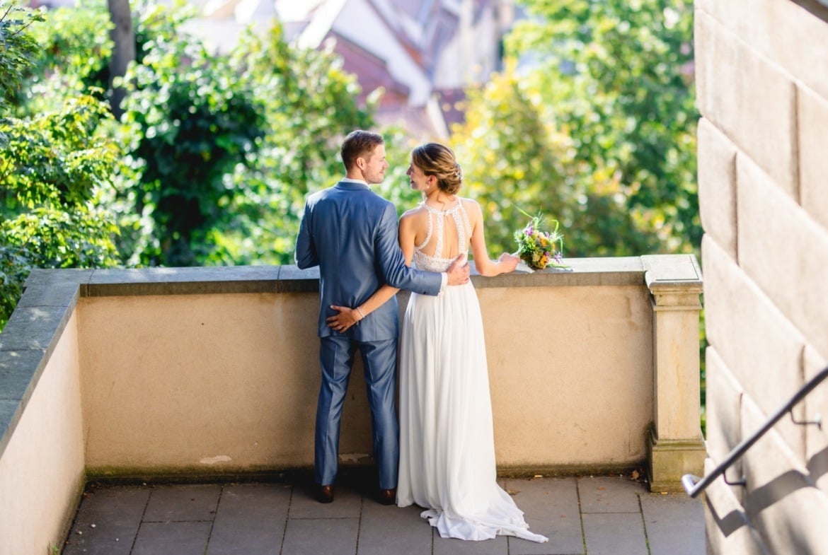 Hochzeit im Schloßcafé auf dem Schloss Sonnenstein in Pirna