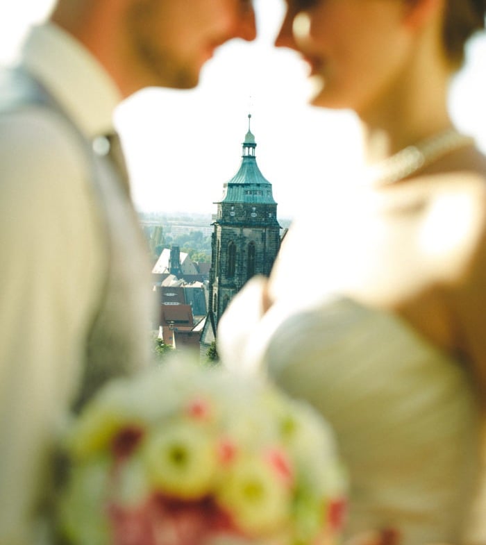 Hochzeit im Schloßcafé auf dem Schloss Sonnenstein in Pirna