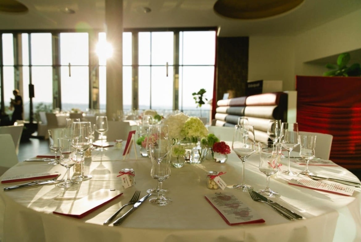 Hochzeit im Schloßcafé auf dem Schloss Sonnenstein in Pirna