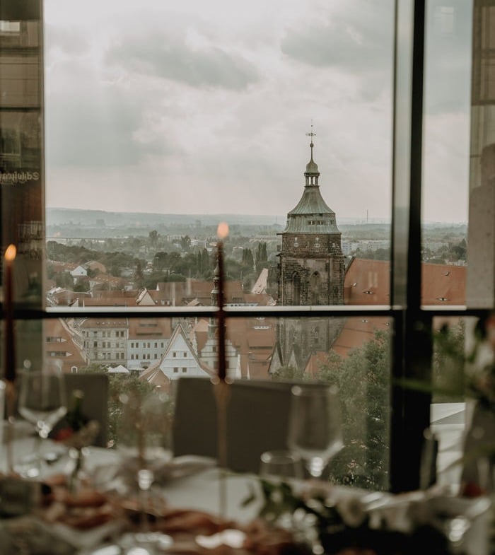 Hochzeit im Schloßcafé auf dem Schloss Sonnenstein in Pirna