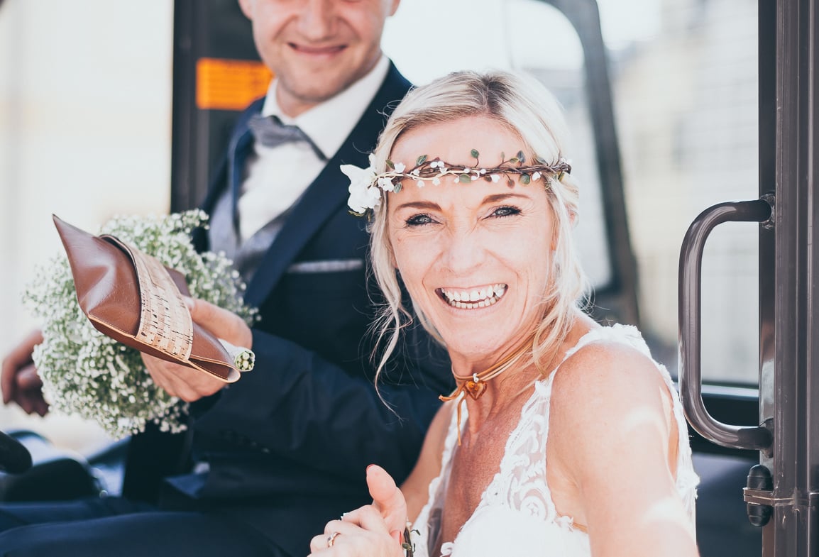 Hochzeitsfotografie mit Herz