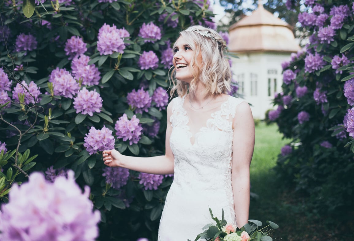 Hochzeitsfotografie mit Herz