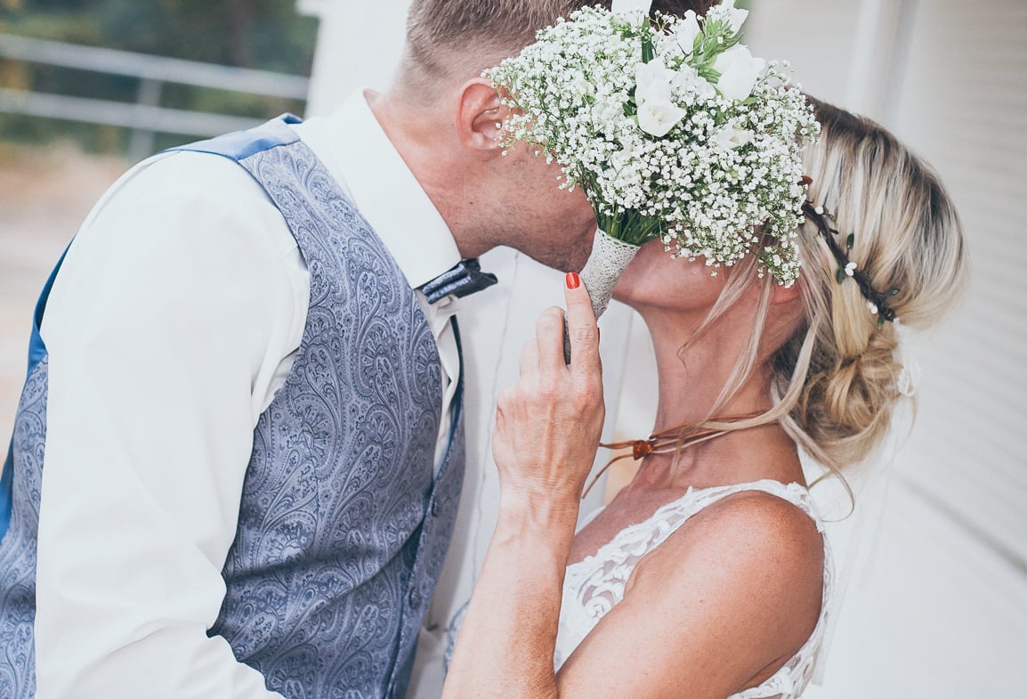 Hochzeitsfotografie mit Herz