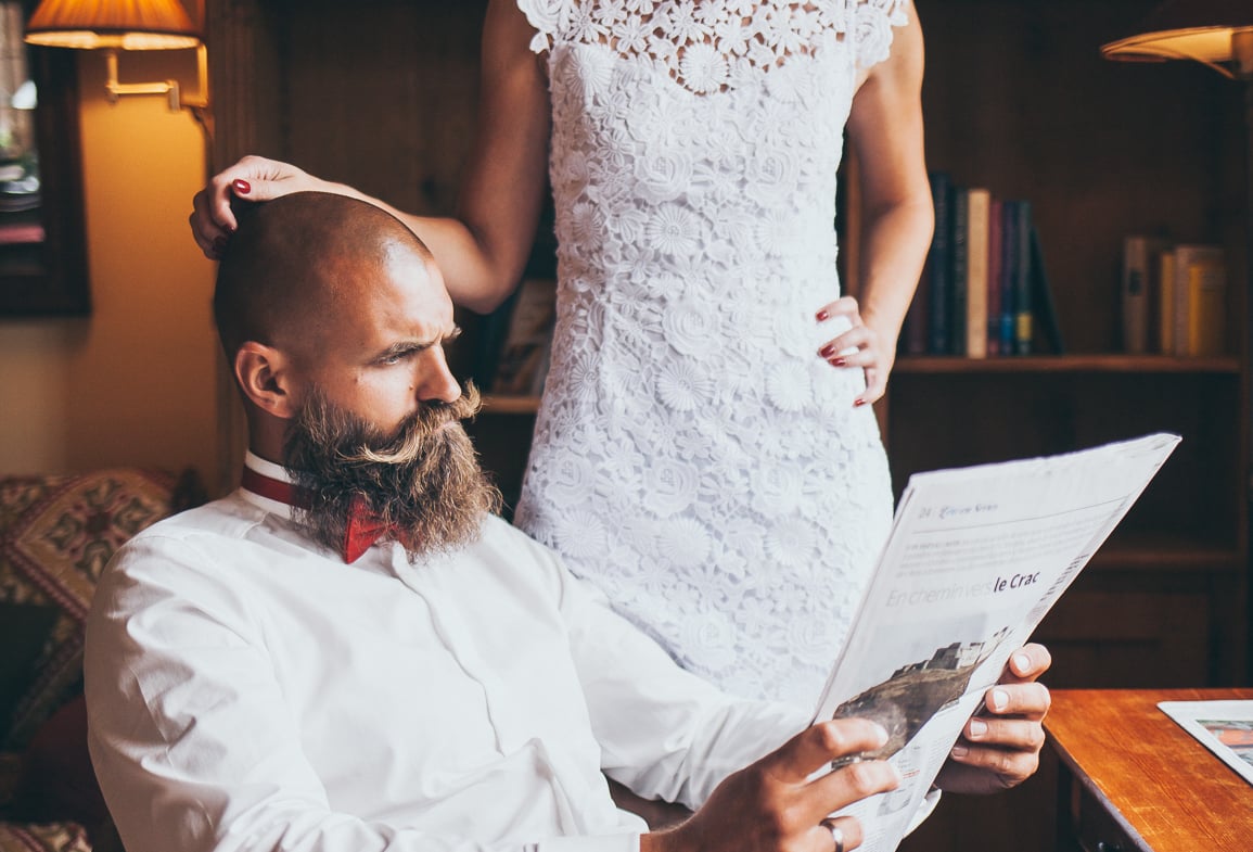 Hochzeitsfotografie mit Herz