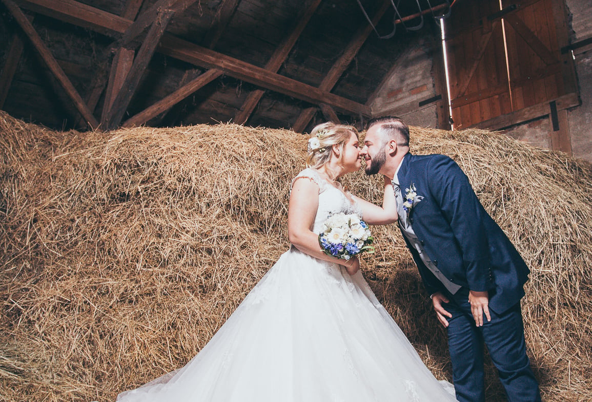 Hochzeitsfotografie mit Herz