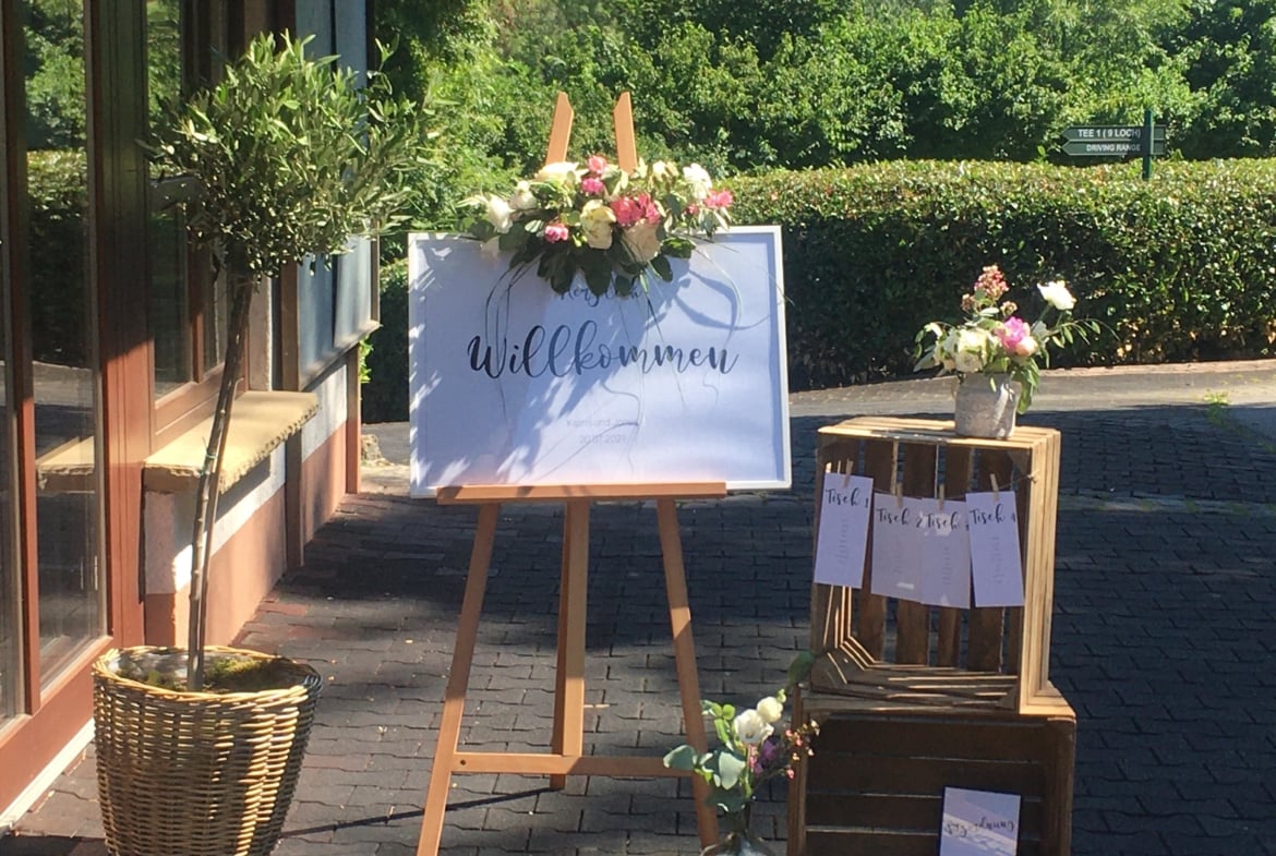 Hochzeit im Hof-Restaurant im Hohenhardter Hof