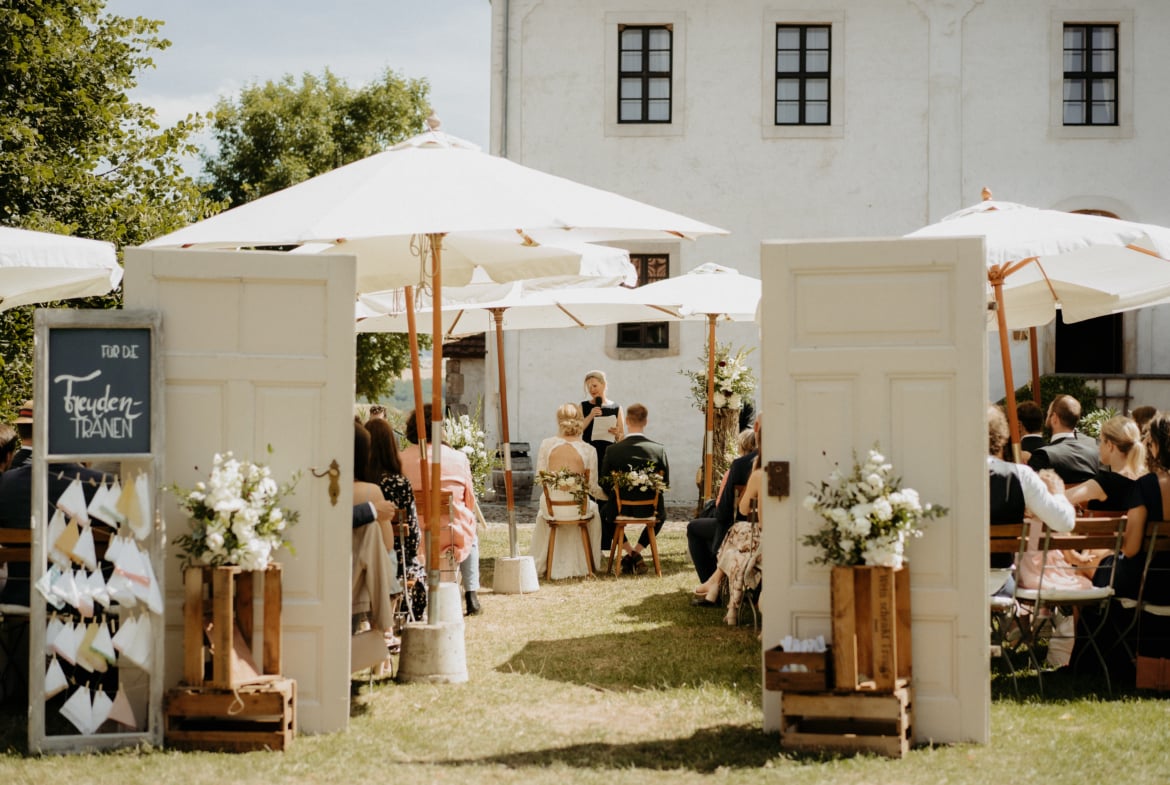 Hochzeit auf dem Rittergut Positz
