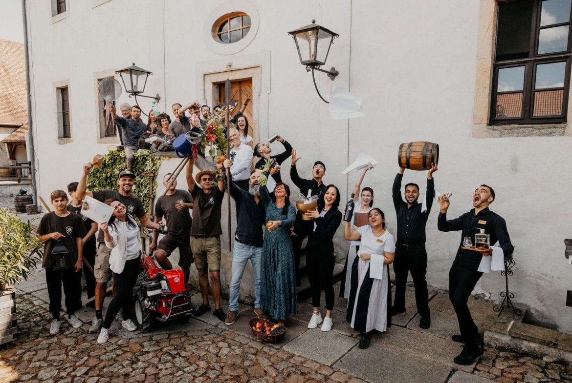 Hochzeit auf dem Rittergut Positz