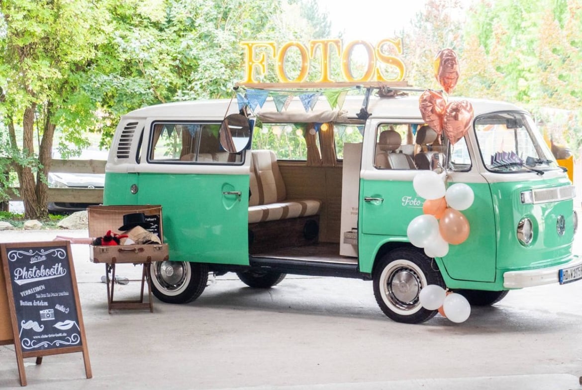 Dein Foto Bulli | die Fotobox/Photobooth im Fotobus
