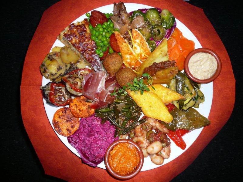 Hochzeit im kleinen vegetarischen Paradies