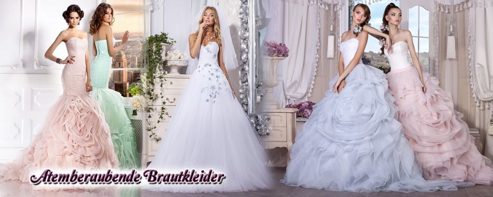 Brautmode, Abendmode sowie Brautstyling & Make-up