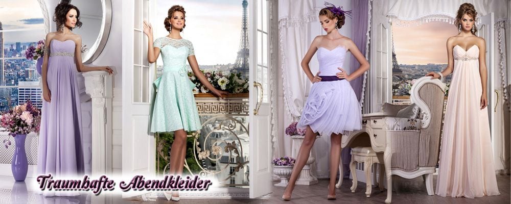 Brautmode, Abendmode sowie Brautstyling & Make-up