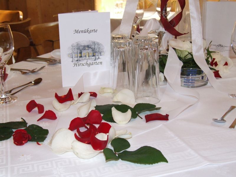 Hochzeit im Hirschgarten