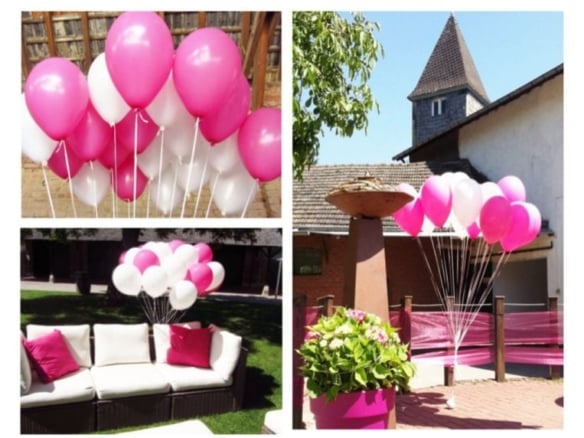 Luftballons für Deine Traumhochzeit