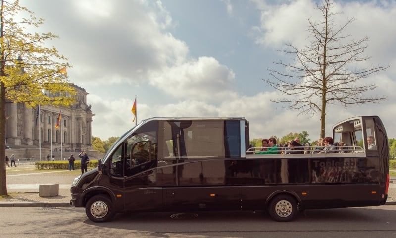 Cabrio Hochzeitsbus
