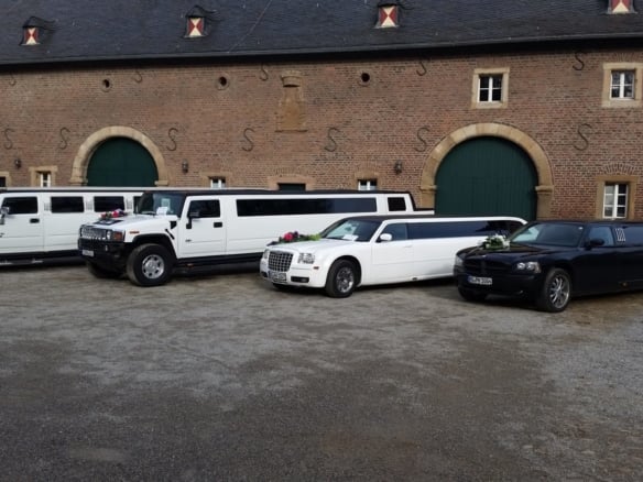 Hochzeitauto, Stretchlimousine, Junggesellenabschied, Mieten