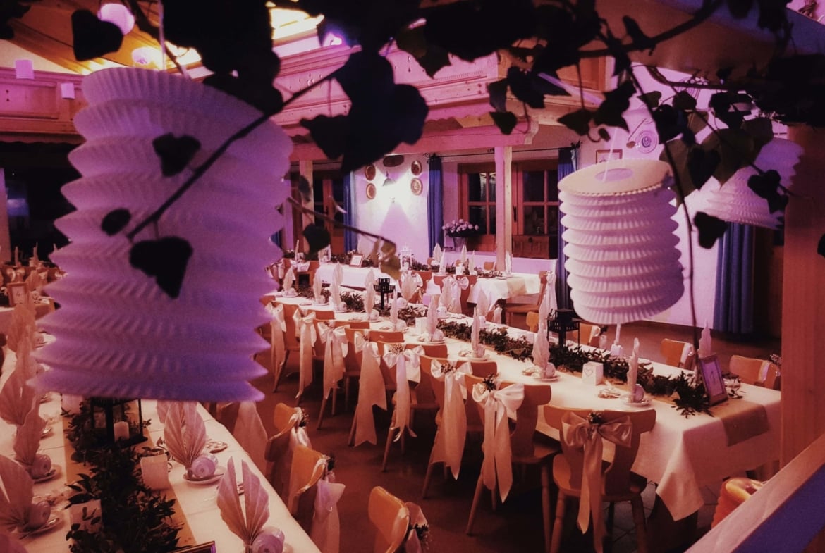 Hochzeit im Trachtenheim Irschenberg