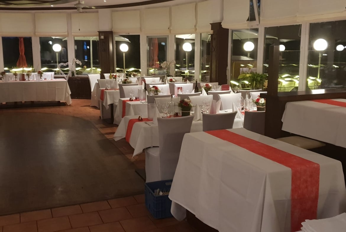 Hochzeit mit Rheinblick im Restaurant Rheinschauen