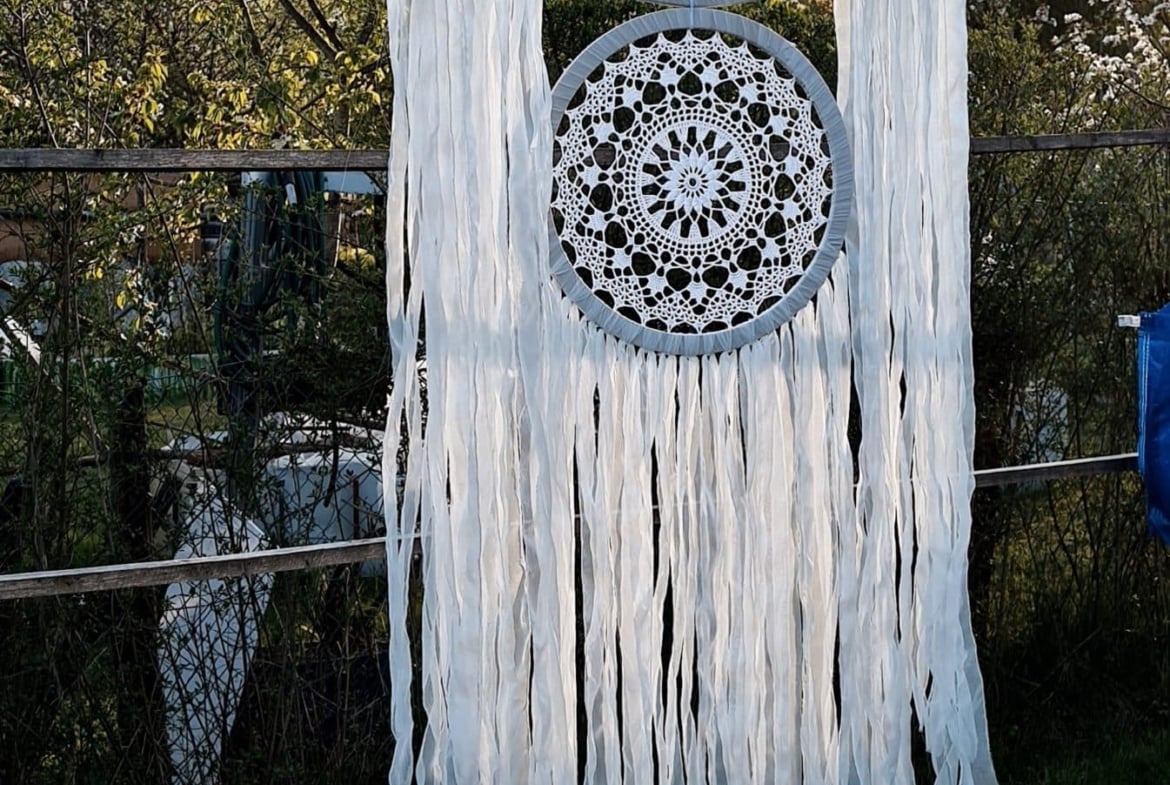 Traumfänger Hochzeitsdekorationen, Traubogen im Boho Stil