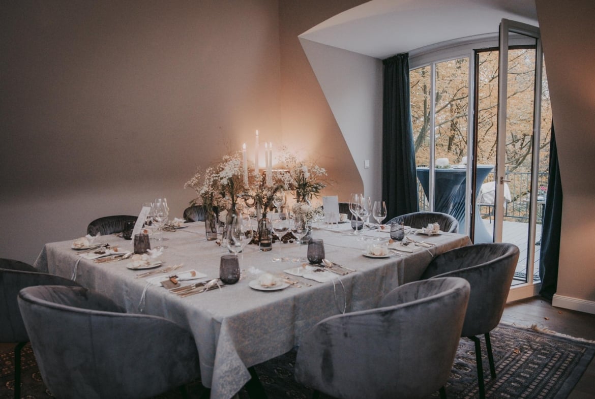 Hochzeitsfeier in wunderschöner Villa
