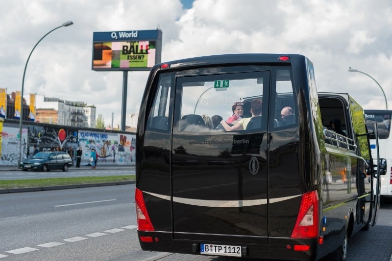 Cabrio Hochzeitsbus