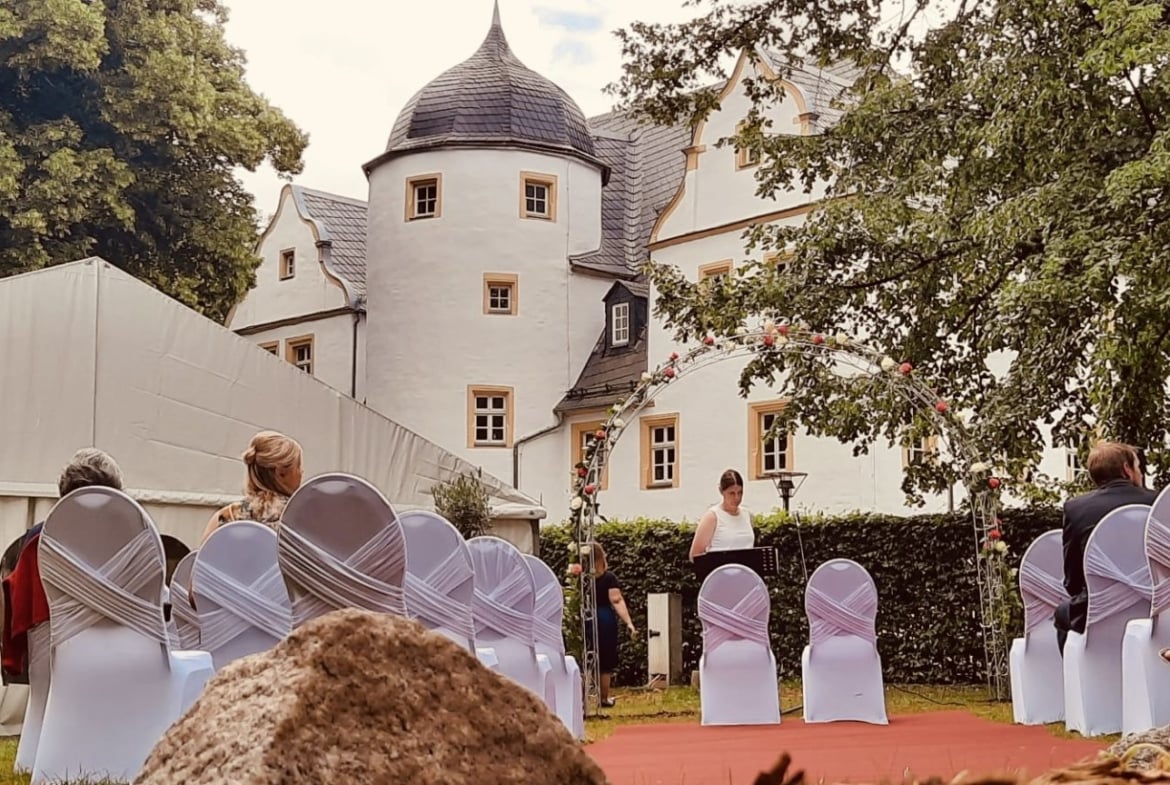 Heiraten auf Schloss Eyba – im grünen Herzen Deutschlands