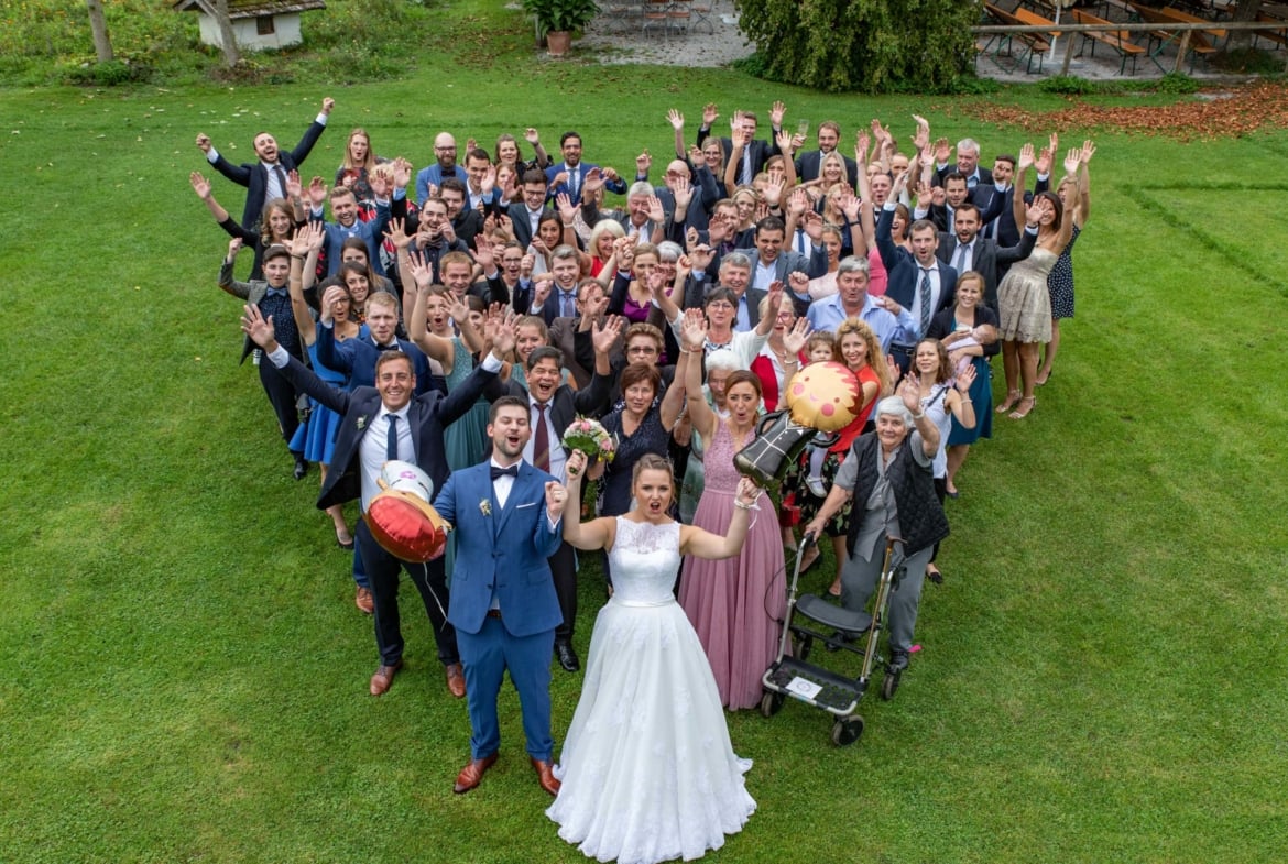 Feiern Sie Ihre Hochzeit romantisch in grüner Idylle!