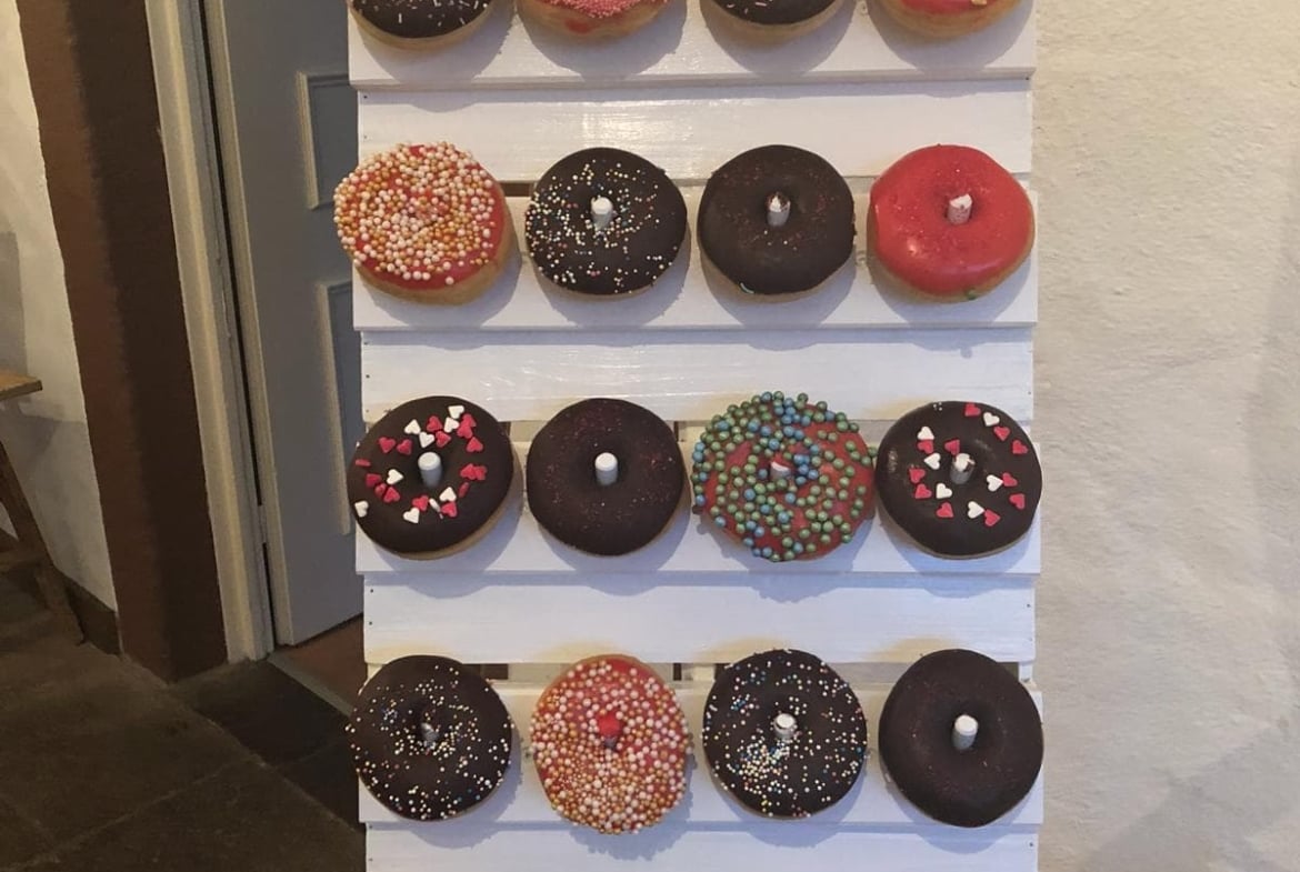 Candybar, Donutwall, Prosecco Wall,