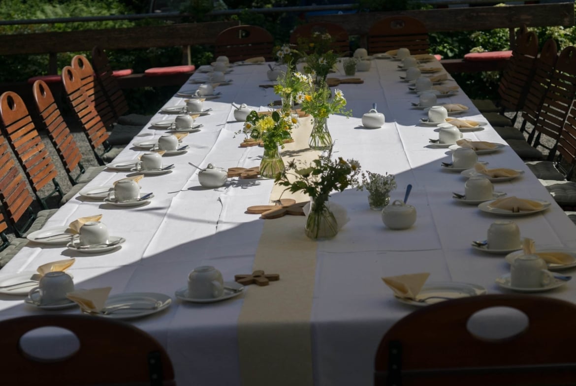 Hochzeit im Grünem