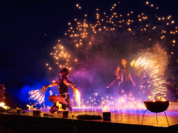 Hochzeits Feuershow