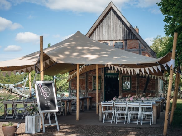 Hochzeit auf dem Bauernhof