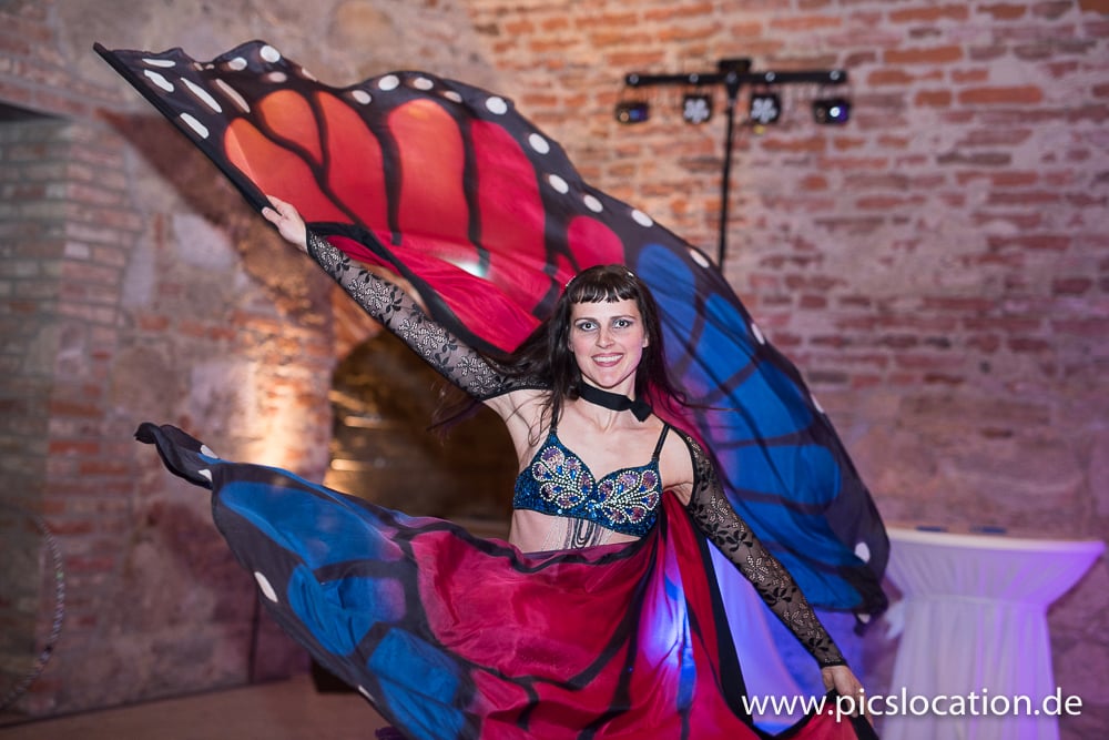 Feuershows, LED – und Schwarzlichtshows, Bauchtanzshows