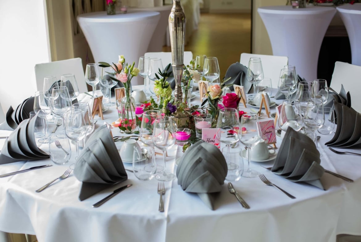 Hochzeit im romantischen Schloss