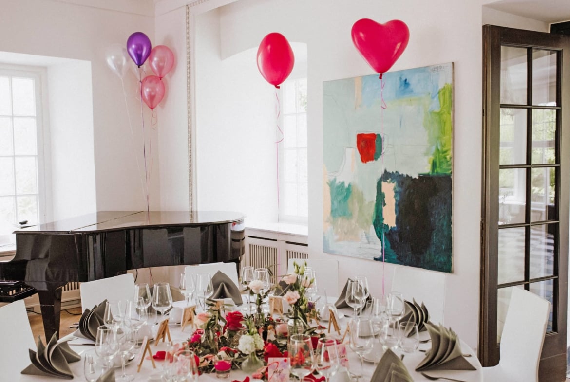 Hochzeit im romantischen Schloss