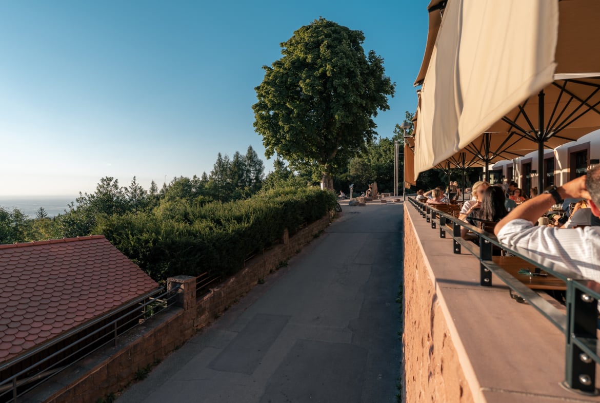 Hochzeit auf Heidelbergs Hausberg