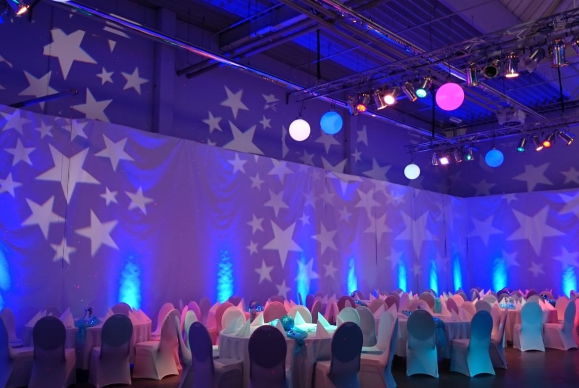 Lichtdekoration für Ihre Hochzeit im Raum Mannheim