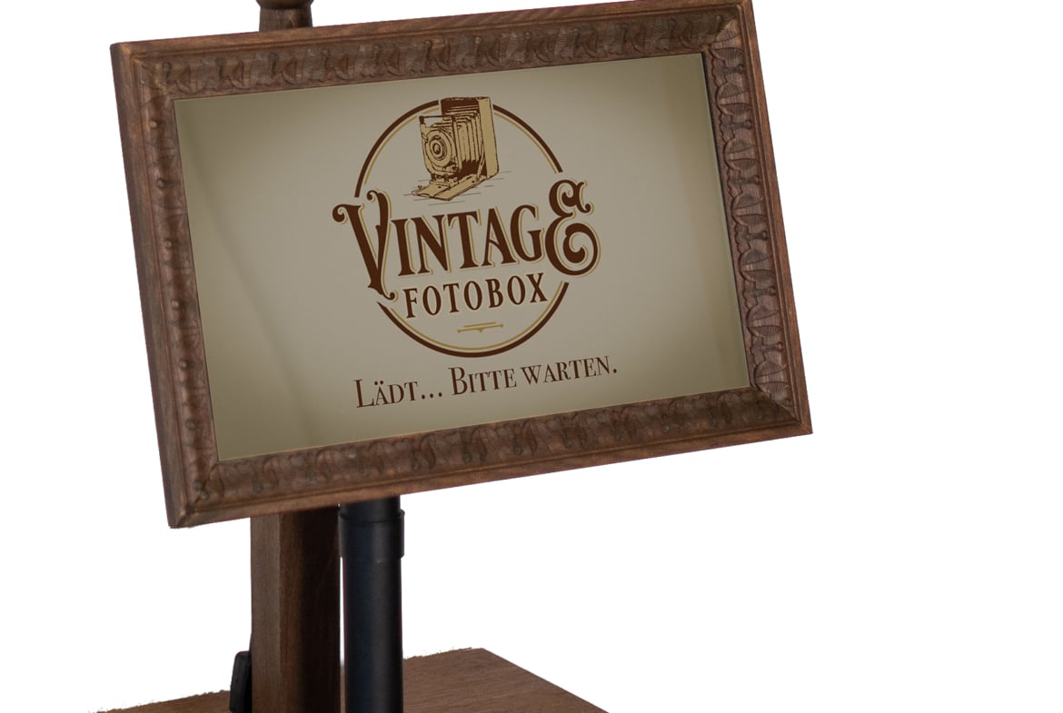 Vintage-Fotobox für Hochzeiten & mehr im Raum Leipzig