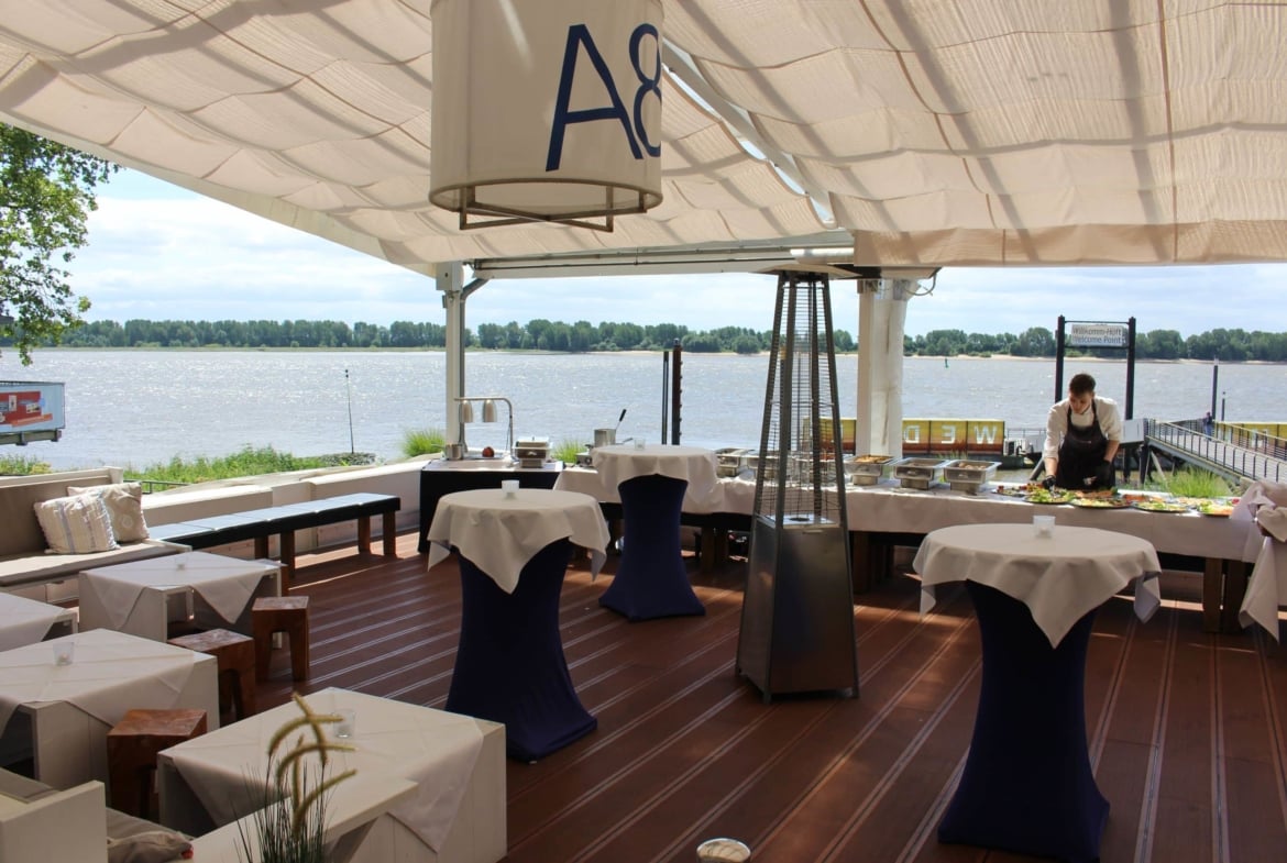 Hochzeitslocation direkt an der Elbe