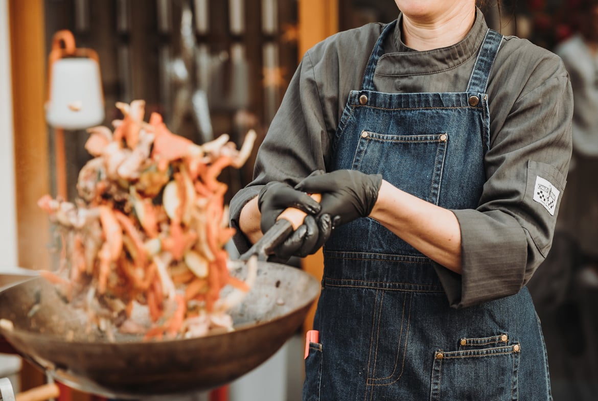 Dein Hochzeitscatering mit Showcooking-Trailern!