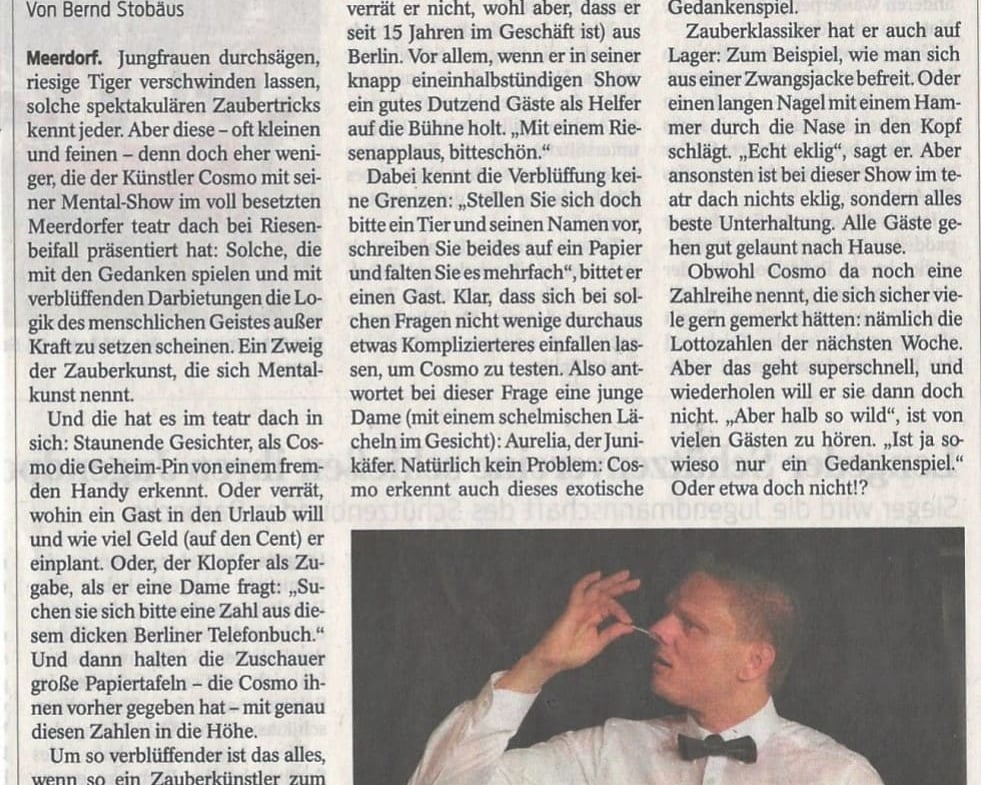 Cosmo Mentalist