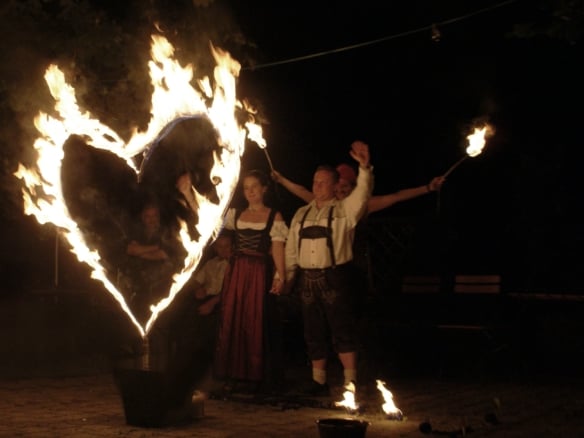 Feuershows München