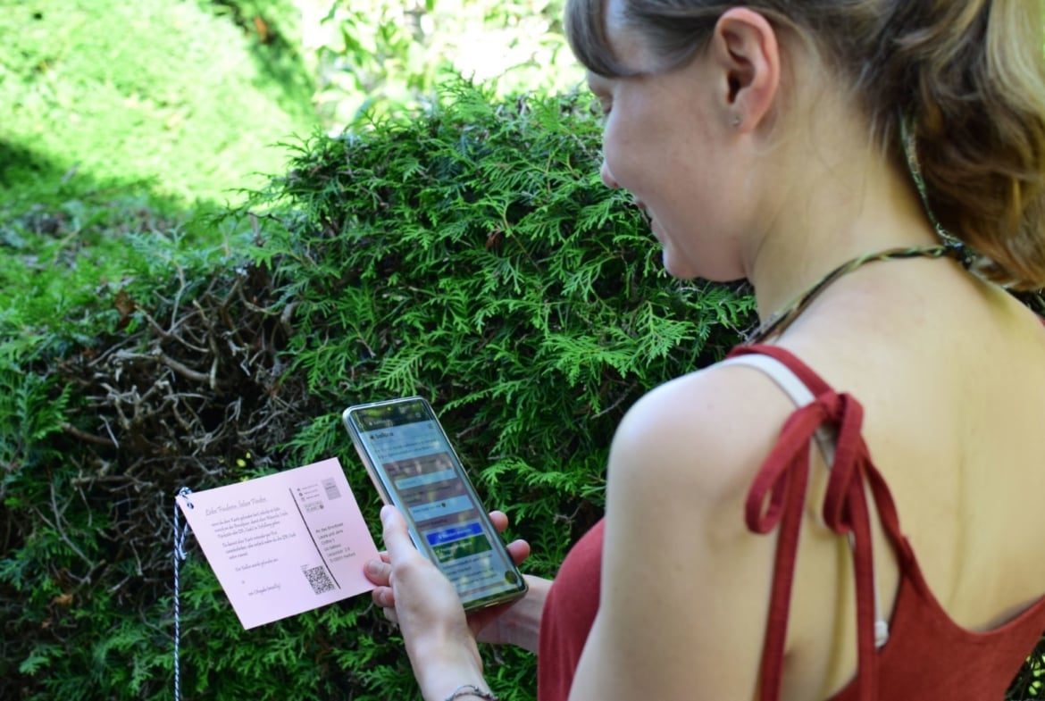 Ballonkarten mit QR-Code – nachhaltig und digital