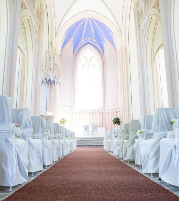 Hochzeit im Schloss mit eigener Kapelle