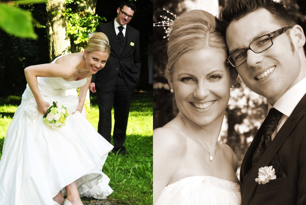Hochzeitsportraits und Hochzeitsreportagen