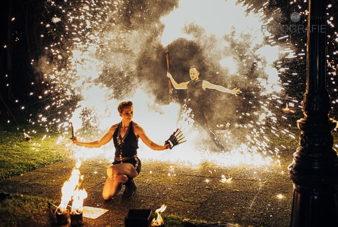 Hochzeits Feuershow