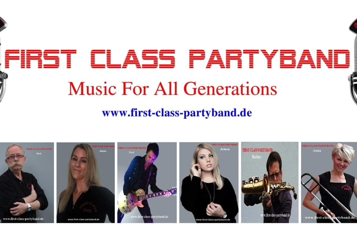 FIRST CLASS PARTYBAND Music For All Generations