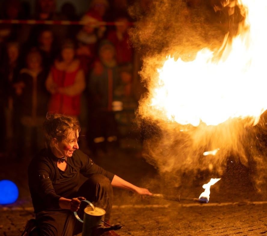 Feuershow & Tanzkunst Dresden