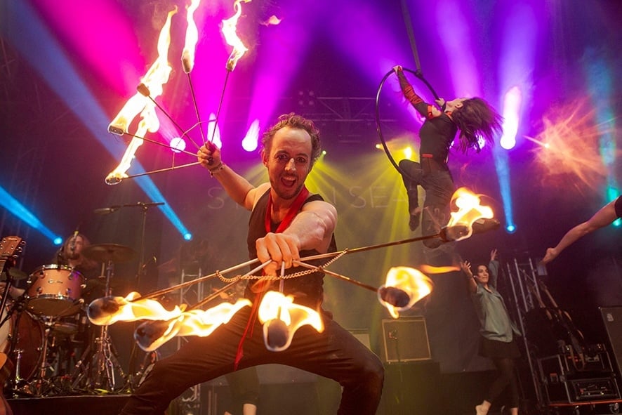 Hochzeits Feuershow