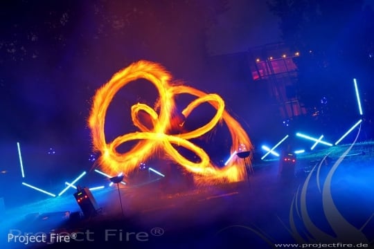 Project Fire Hochzeit Feuershow